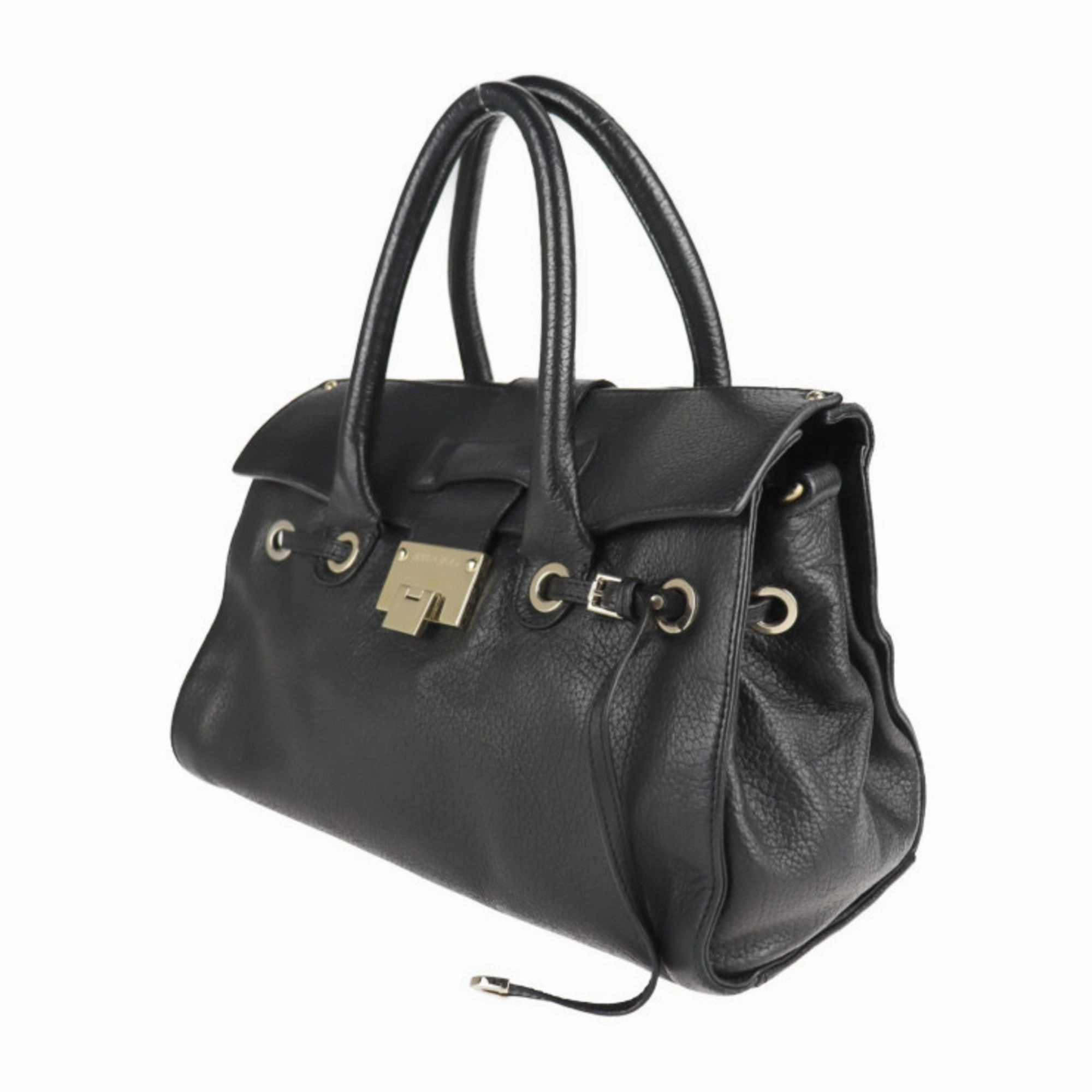 Jimmy Choo  Leather Handbag Shopping Bag Shoulder Bag Tote Bag (Pre-Owned)