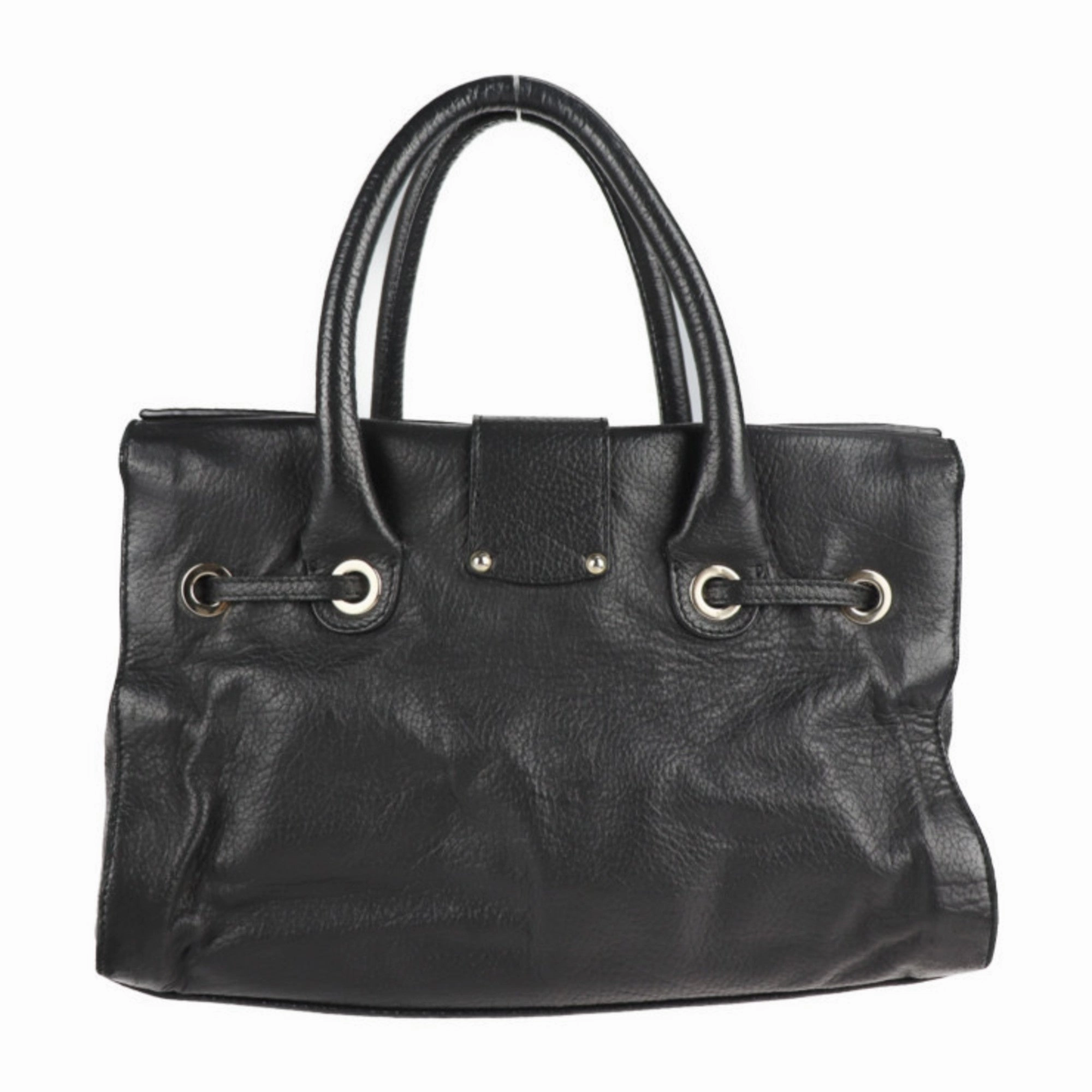 Jimmy Choo  Leather Handbag Shopping Bag Shoulder Bag Tote Bag (Pre-Owned)
