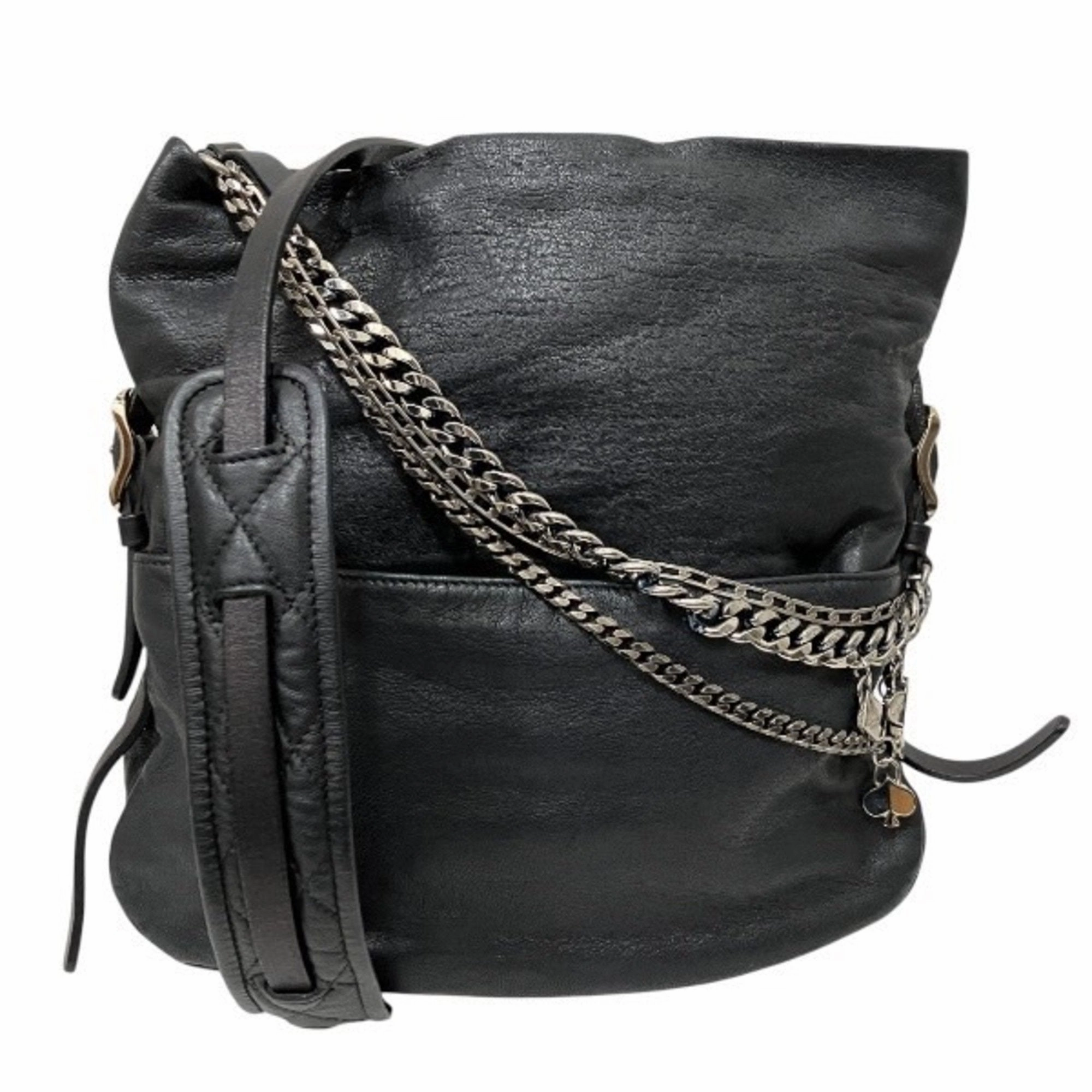 Jimmy Choo Leather Shoulder Bag (Pre-Owned)