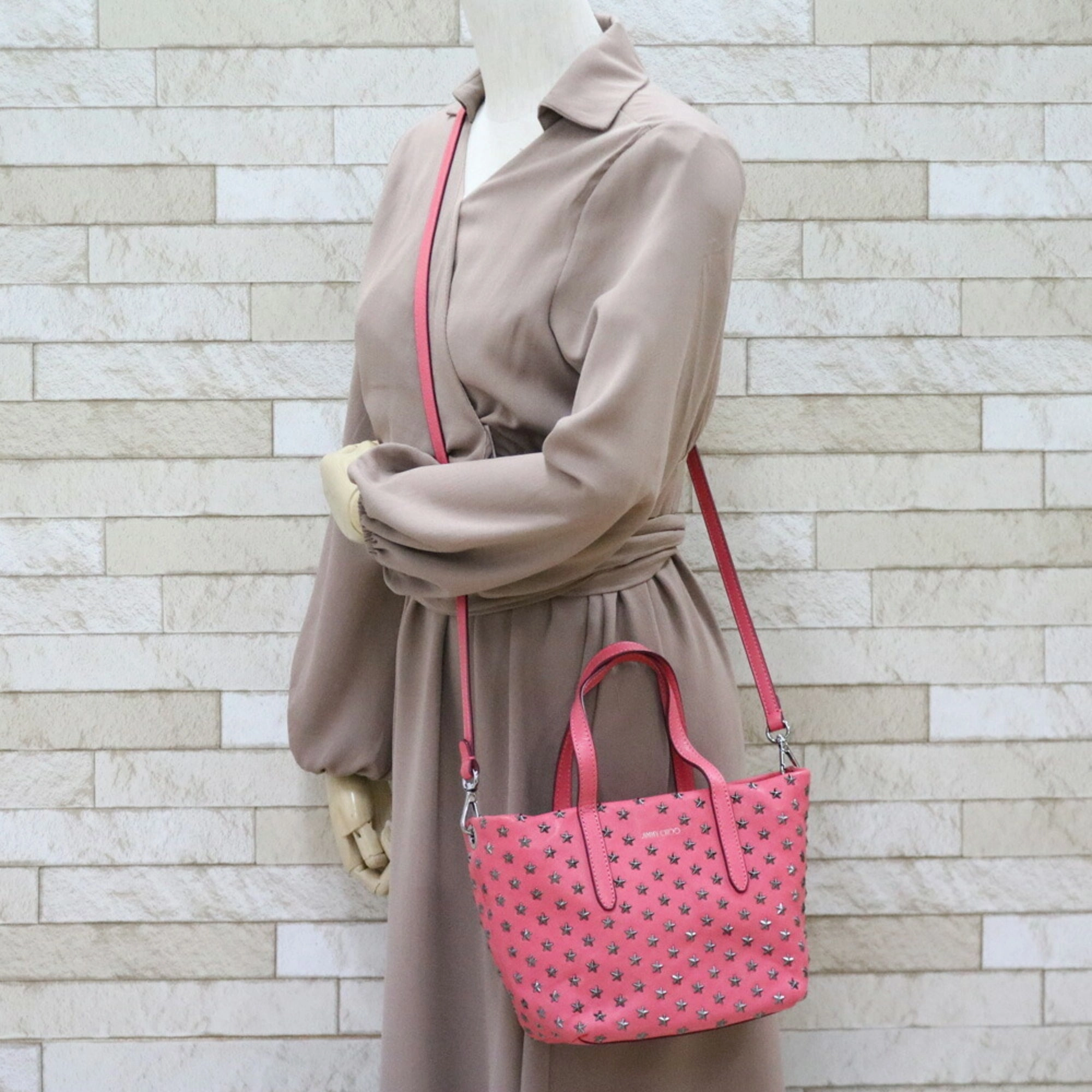 Jimmy Choo  Leather Shoulder Bag (Pre-Owned)
