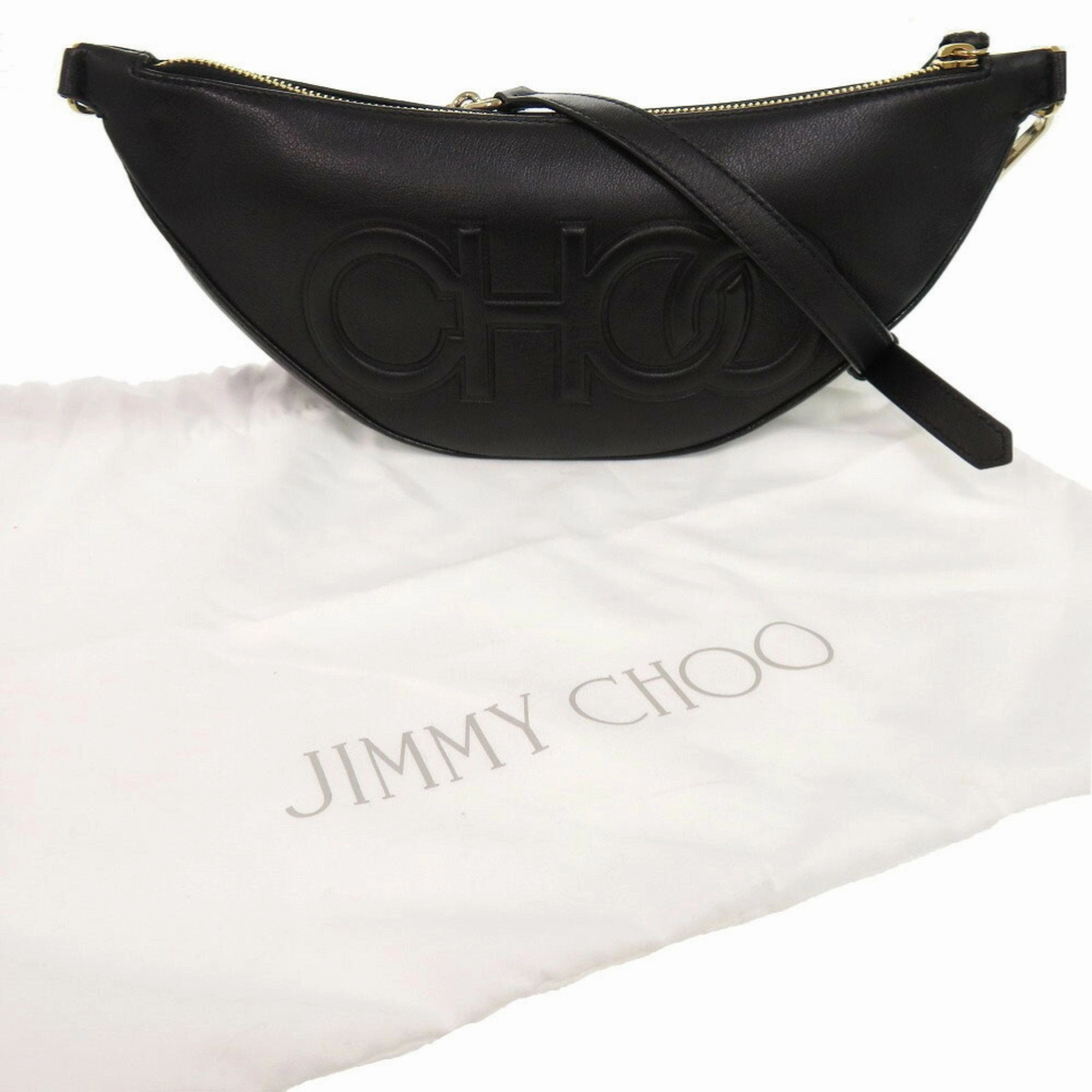 Jimmy Choo Leather Shoulder Bag (Pre-Owned)
