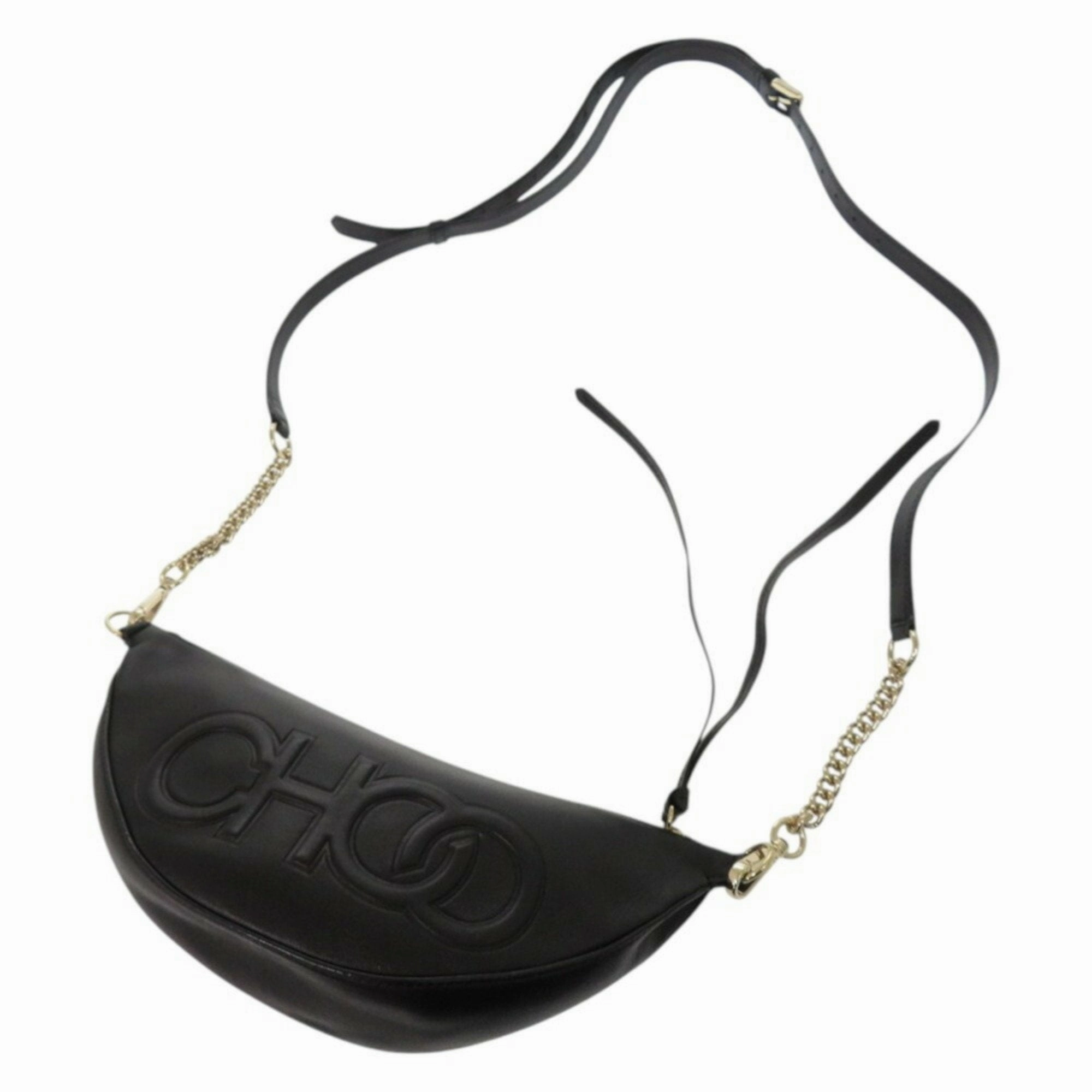 Jimmy Choo Leather Shoulder Bag (Pre-Owned)