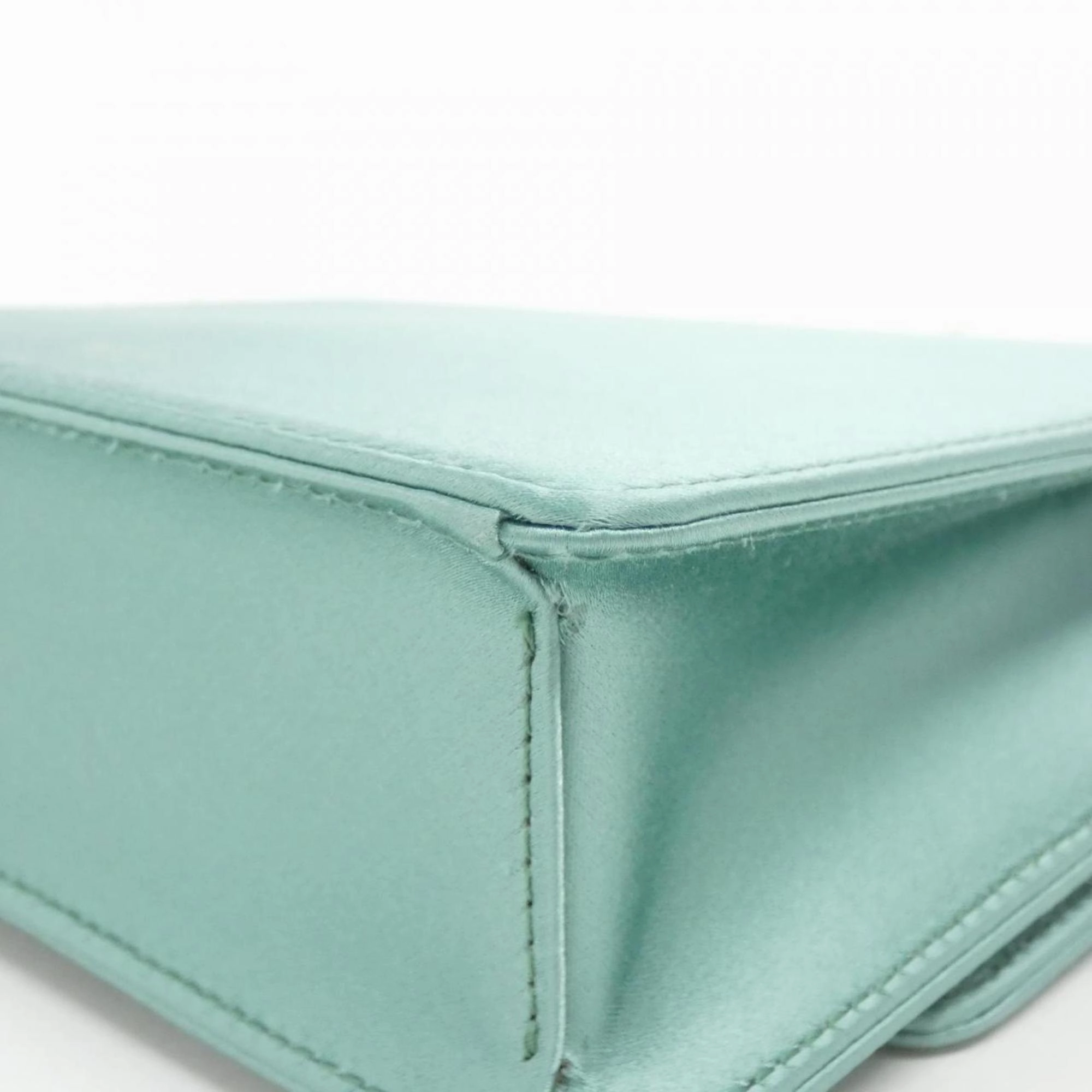 Jimmy Choo Satin Shoulder Bag (Pre-Owned)