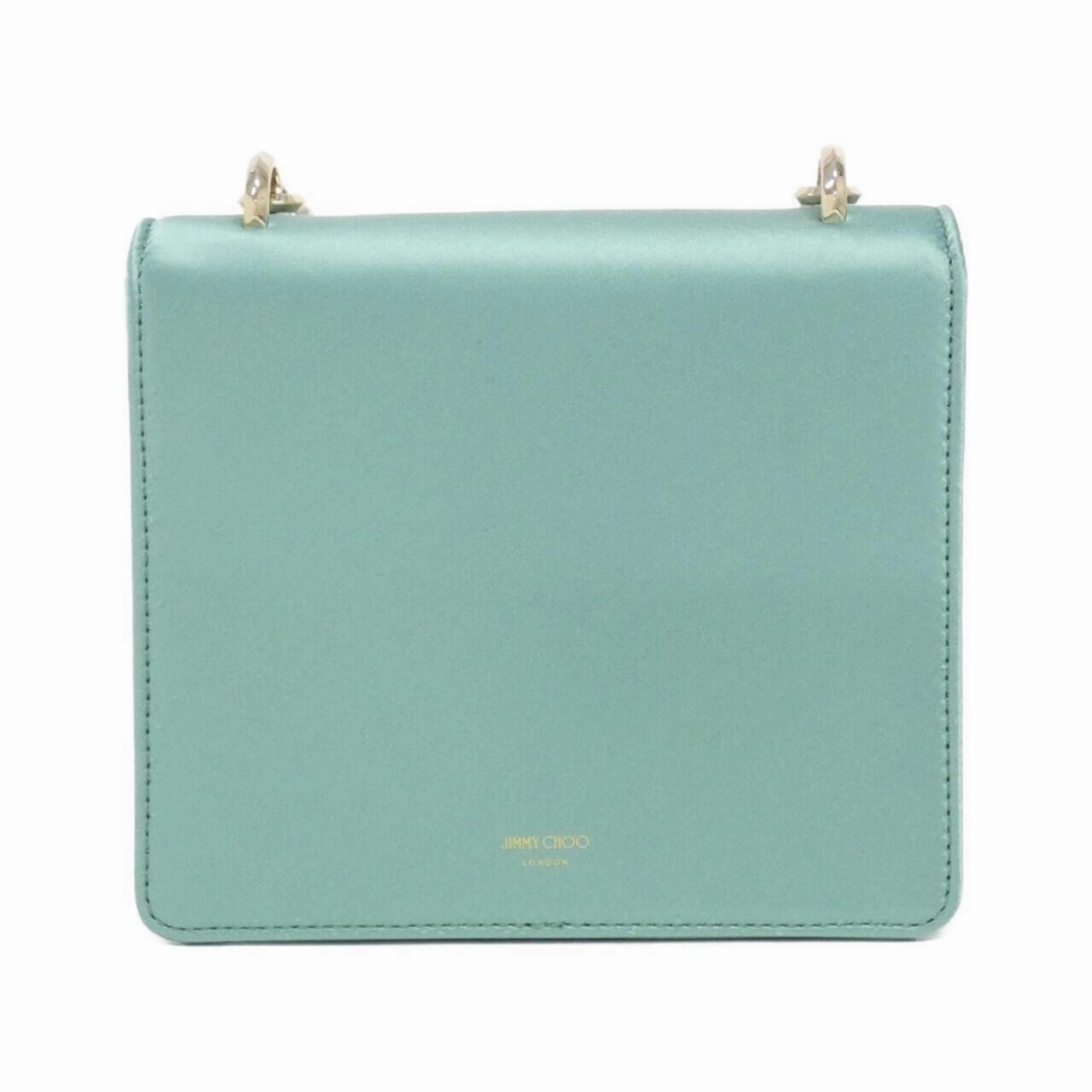 Jimmy Choo Satin Shoulder Bag (Pre-Owned)