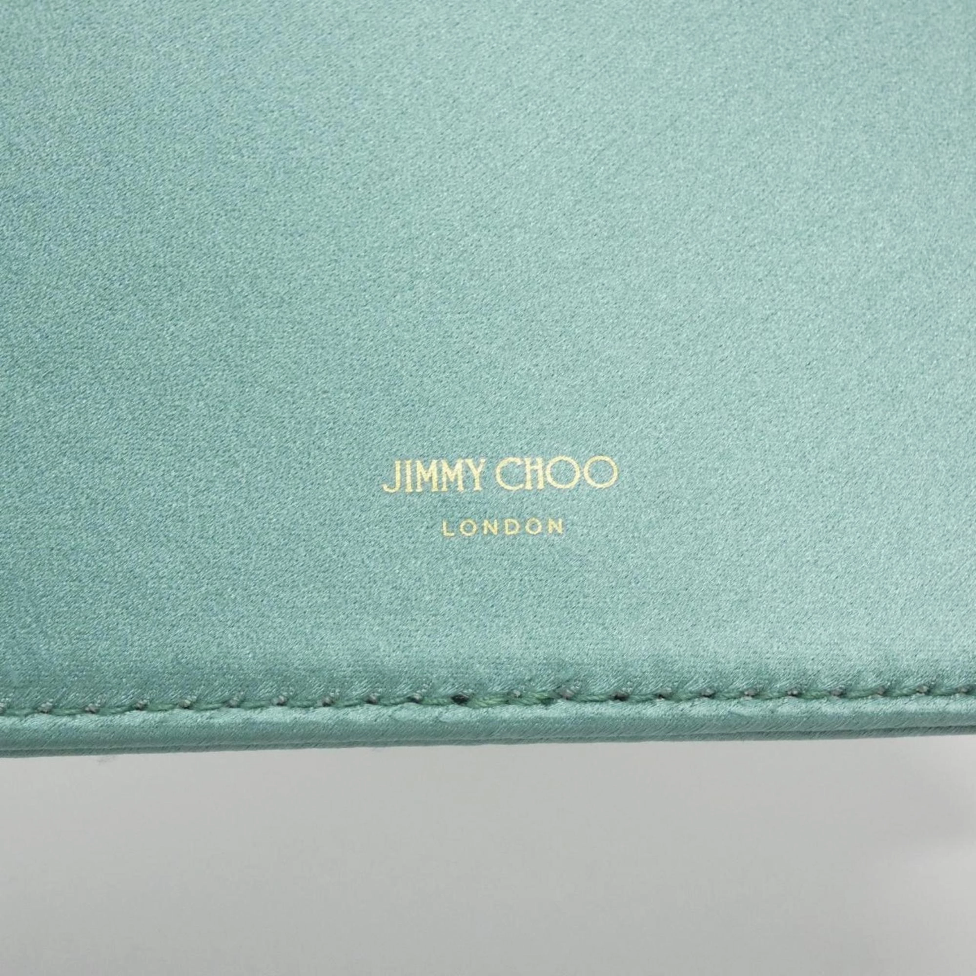 Jimmy Choo Satin Shoulder Bag (Pre-Owned)