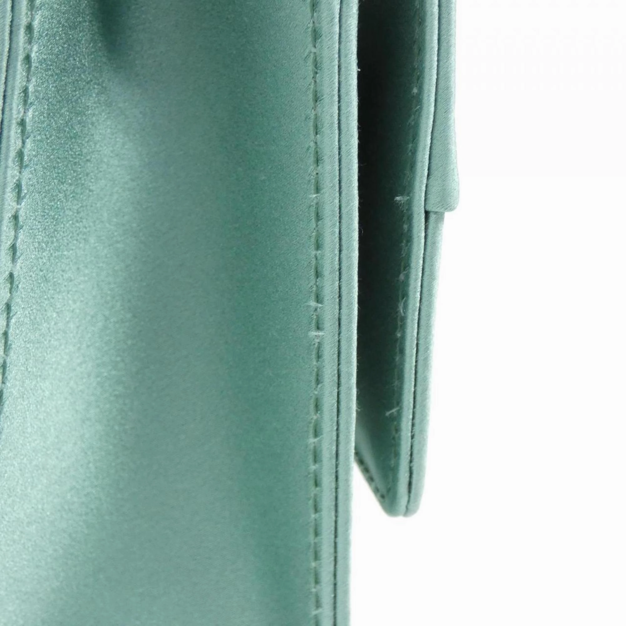Jimmy Choo Satin Shoulder Bag (Pre-Owned)