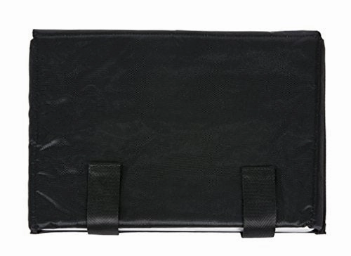 JKM and Company Timeless Black Alligator Crocodile Rolling Compatible with Computer iPad Tablet or Laptop Tote Carryall Bag (15.6" inch)