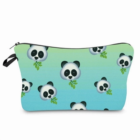 Jom Tokoy Printing Makeup Bags With Multicolor Pattern Cute Cosmetics Pouchs For Travel Ladies Pouch Women Cosmetic Bag