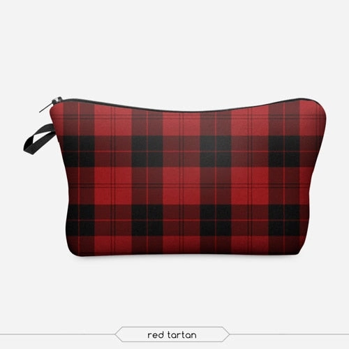 Jom Tokoy Printing Makeup Bags With Multicolor Pattern Cute Cosmetics Pouchs For Travel Ladies Pouch Women Cosmetic Bag