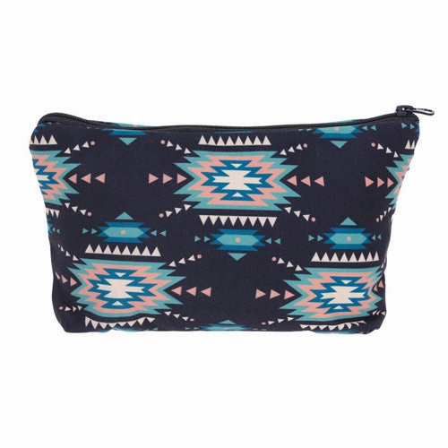 Jom Tokoy Printing Makeup Bags With Multicolor Pattern Cute Cosmetics Pouchs For Travel Ladies Pouch Women Cosmetic Bag