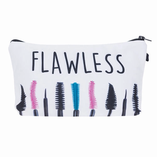 Jom Tokoy Printing Makeup Bags With Multicolor Pattern Cute Cosmetics Pouchs For Travel Ladies Pouch Women Cosmetic Bag