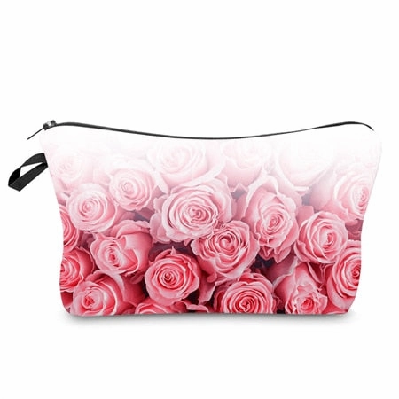 Jom Tokoy Printing Makeup Bags With Multicolor Pattern Cute Cosmetics Pouchs For Travel Ladies Pouch Women Cosmetic Bag