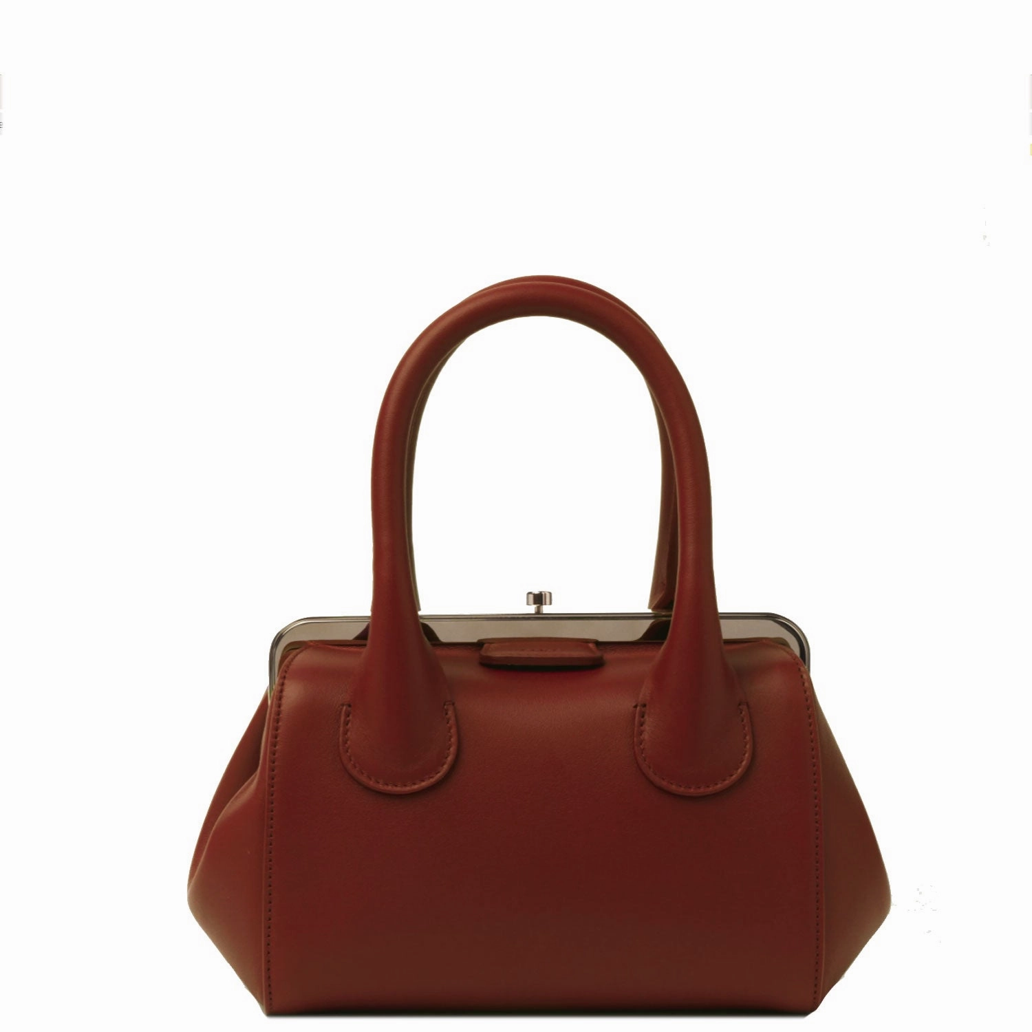 Joyce Top Handle, Dark Brown