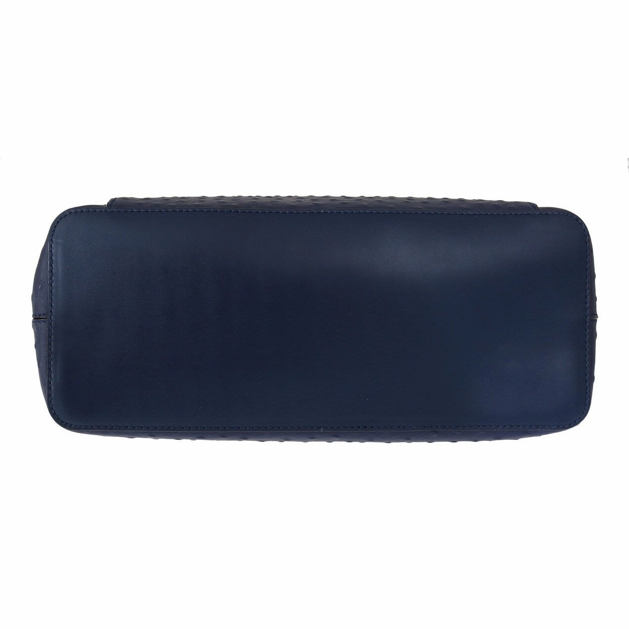 Kate Spade Elegant Ostrich Leather Handbag in Women's Blue