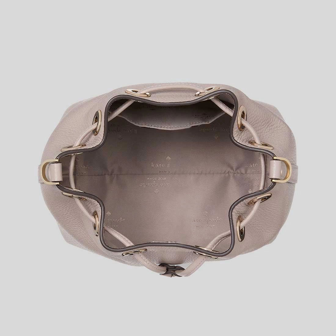 KATE SPADE Emma Small Bucket Bag Cozy Grey KK071