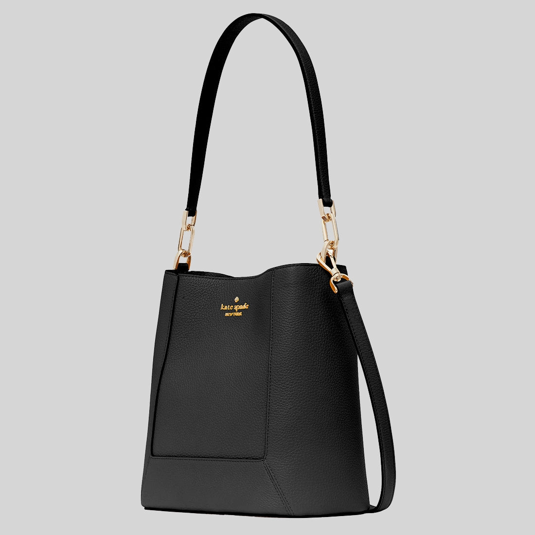 KATE SPADE Lena Bucket Bag Black KH433