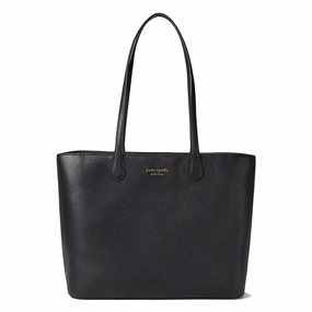 Kate Spade New York Veronica Pebbled Leather Large Tote Black