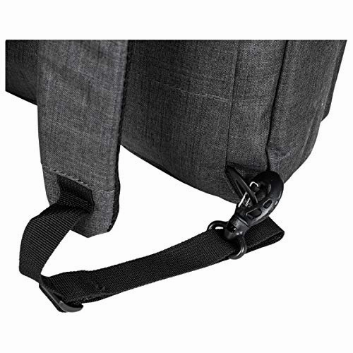 Kenneth Cole Reaction 15.6 Laptop & Tablet Bag Hybrid Backpack for School, Business, & Travel, Convertible Charcoal, Medium
