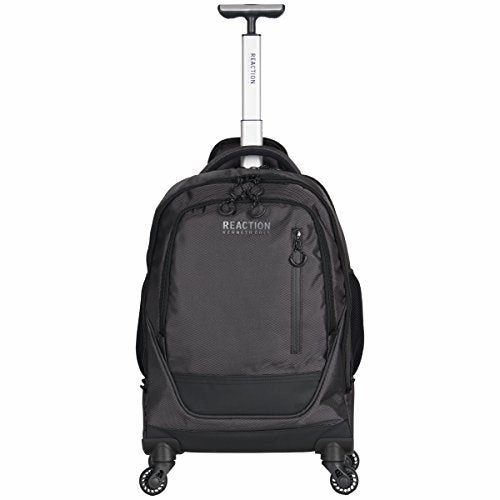 Kenneth Cole Reaction 1680D Coated Polyester Double Gusset 4-Wheel 17.0 Computer Laptop