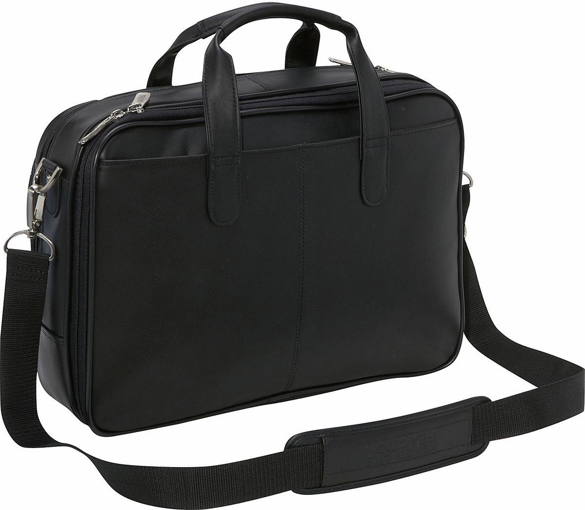Kenneth Cole Reaction &Quot;I Rest My Case&Quot; Double Gusset Top Zip Portfolio / Computer Case
