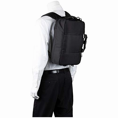 Kenneth Cole Reaction Backpack with USB Charging Port, Black, 15" Laptop