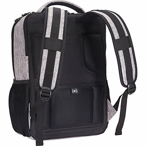 Kenneth Cole Reaction Dual Compartment 15.6" (RFID) Laptop Backpack Black W/Red Pop One Size