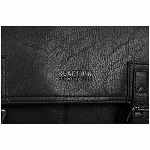 Kenneth Cole Reaction Modern Dilemma Pebbled Faux Leather Laptop & Tablet Business Case Travel Bag, 15 Laptop Portfolio