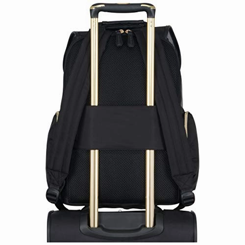 Kenneth Cole Reaction Polyester Dual Compartment Flapover 15" Laptop Backpack with Techni-Cole