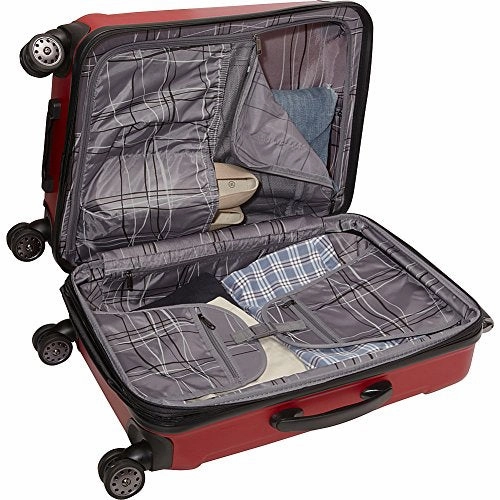 Kenneth Cole Reaction Renegade 24" Abs Expandable 8-Wheel Upright, Rose Gold