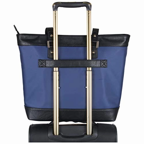 Kenneth Cole Reaction Women's Runway Call Nylon-Twill Top Zip 16" Laptop & Tablet Business Tote,