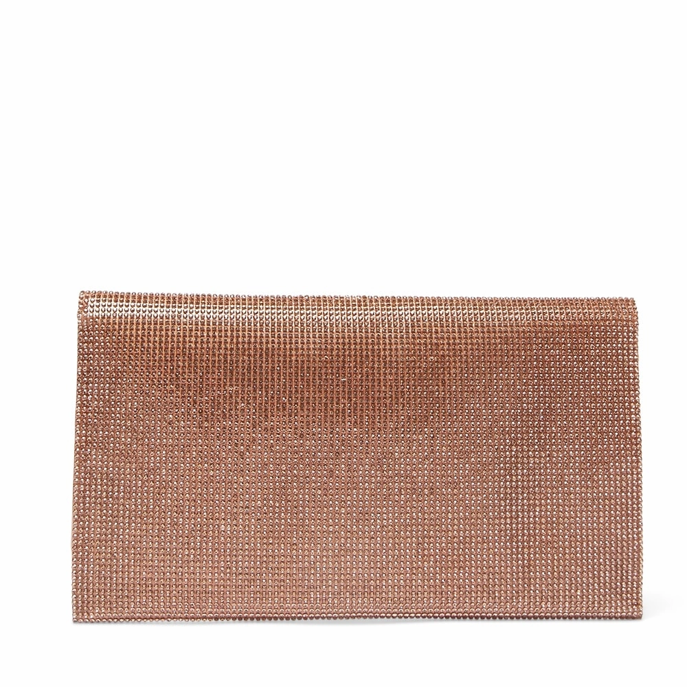 Kimora Handbag in Rose Gold Crystal