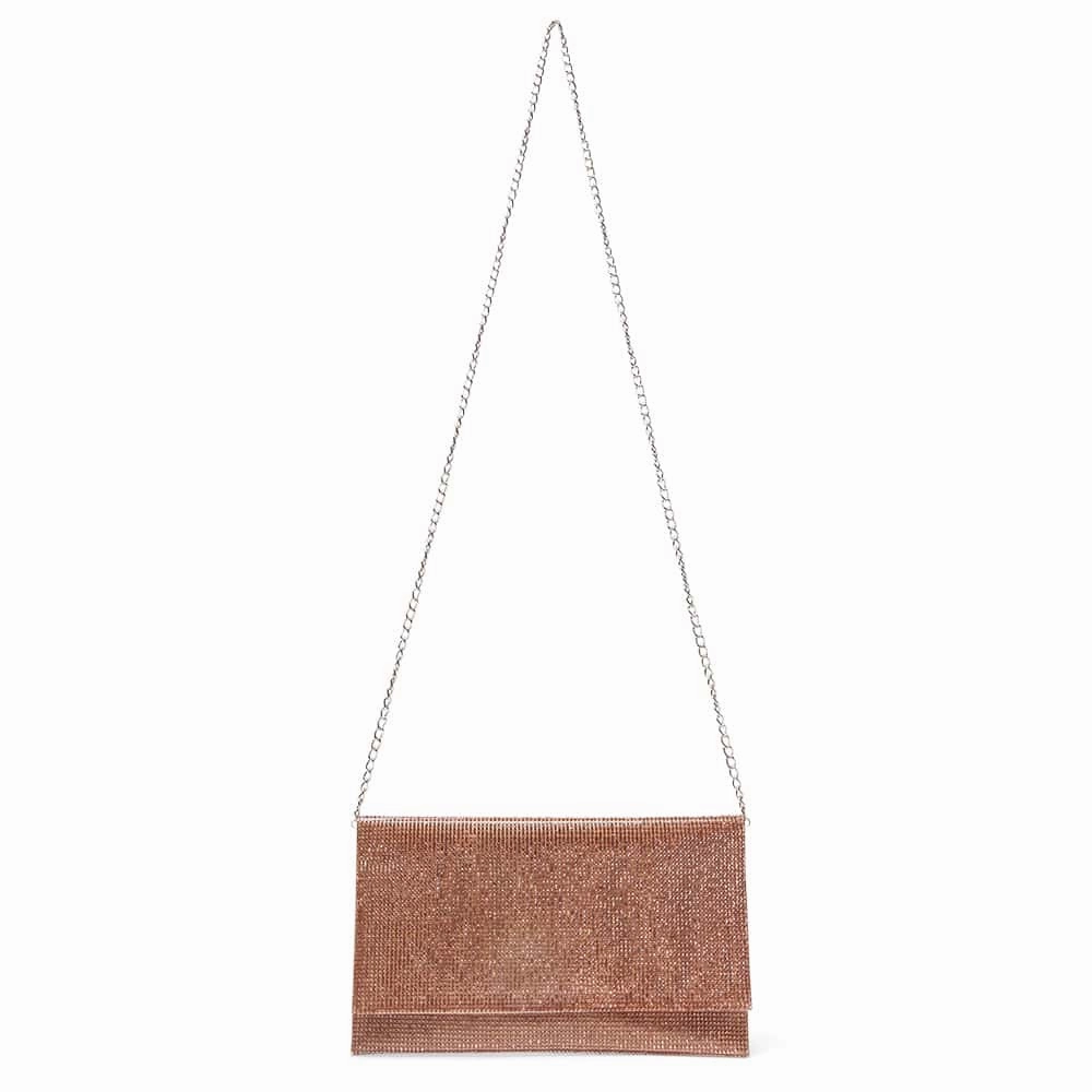 Kimora Handbag in Rose Gold Crystal