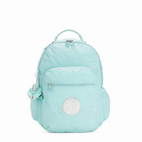 Kipling Seoul Go Large 15" Laptop Backpack Fresh Teal Hologram
