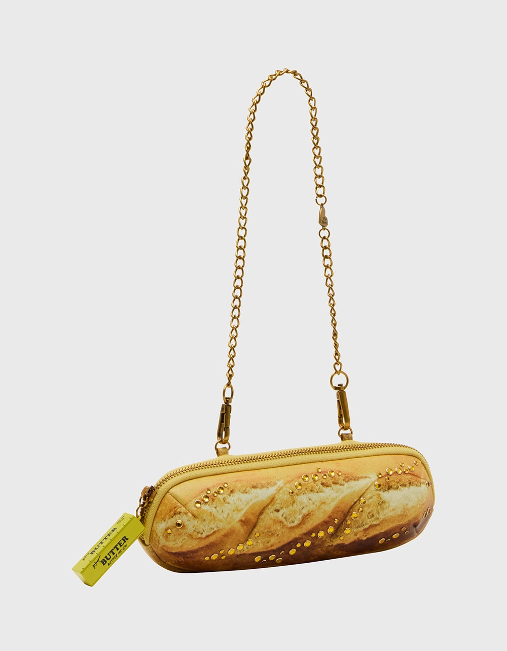 KITSCH BAGUETTE ABOUT IT SHOULDER BAG TAN