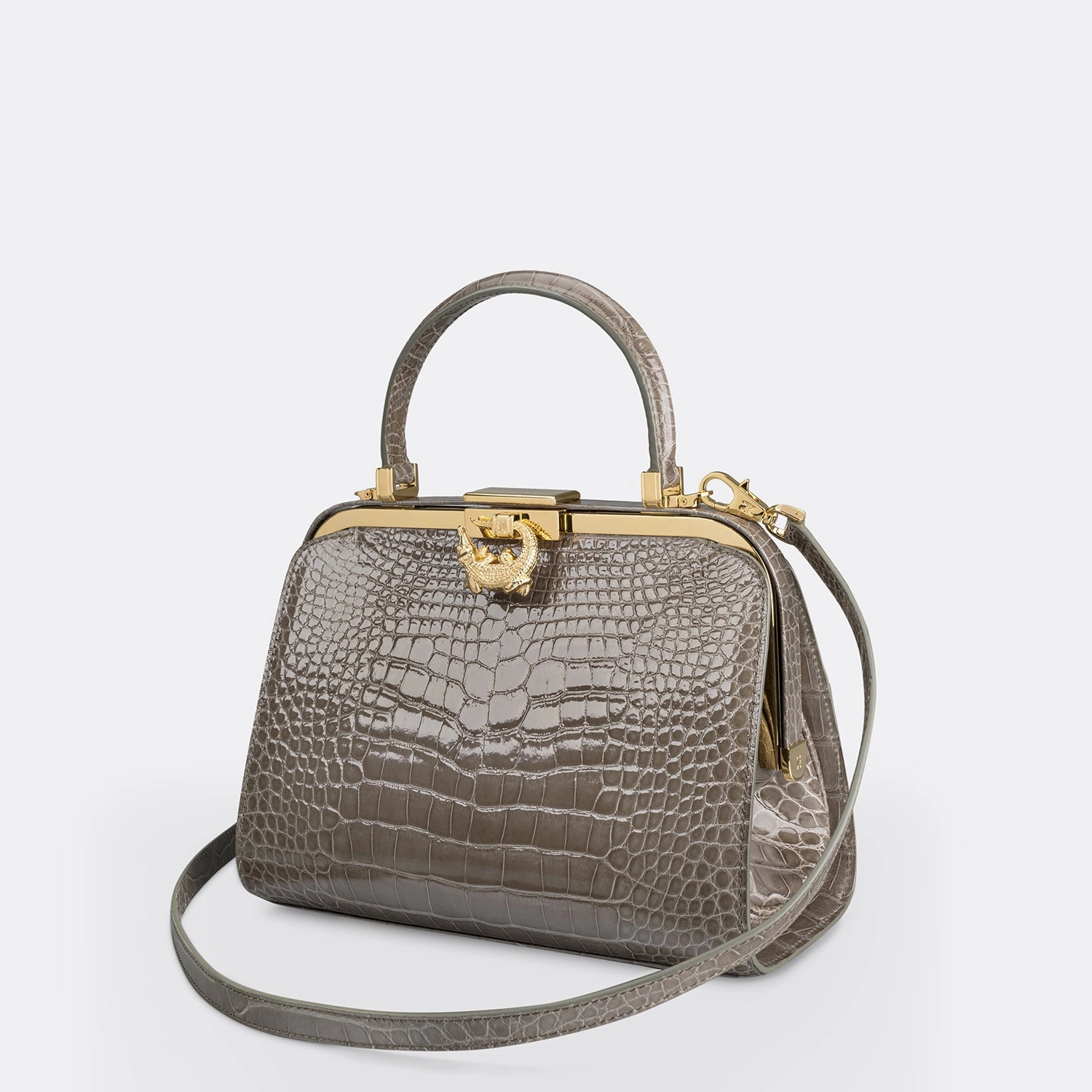 KP HOMAGE CRESCENT CHARM HANDBAG