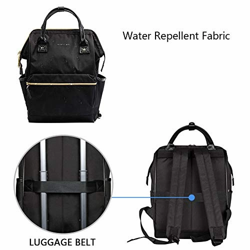 KROSER Laptop Backpack 15.6 Inch Stylish Computer Backpack School Backpack Casual Daypack Laptop