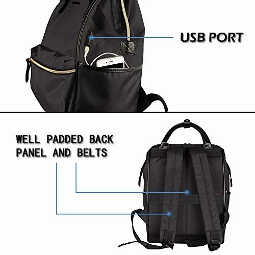 KROSER Laptop Backpack 15.6 Inch Stylish Computer Backpack School Backpack Casual Daypack Laptop