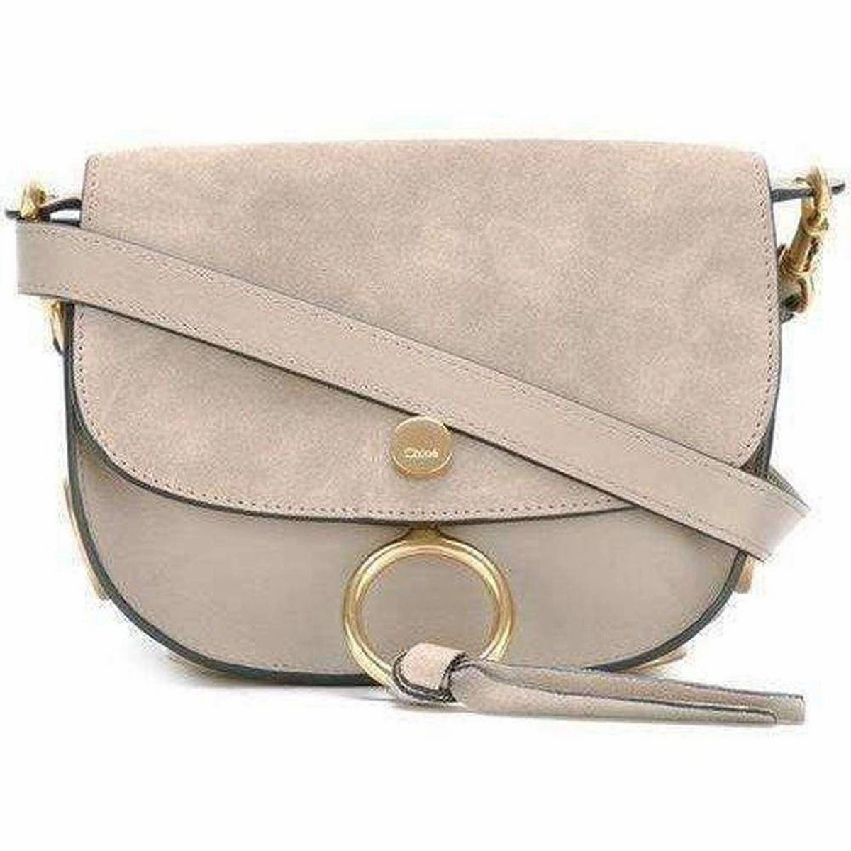 Kurtis Beige Leather and Suede Mini Bag