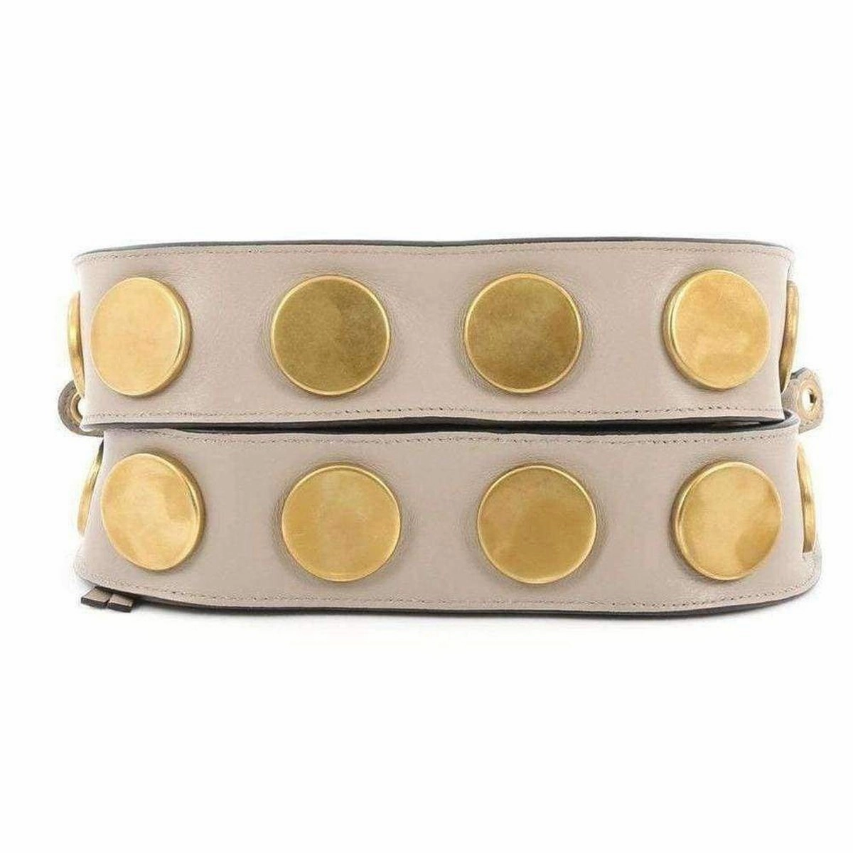 Kurtis Beige Leather and Suede Mini Bag