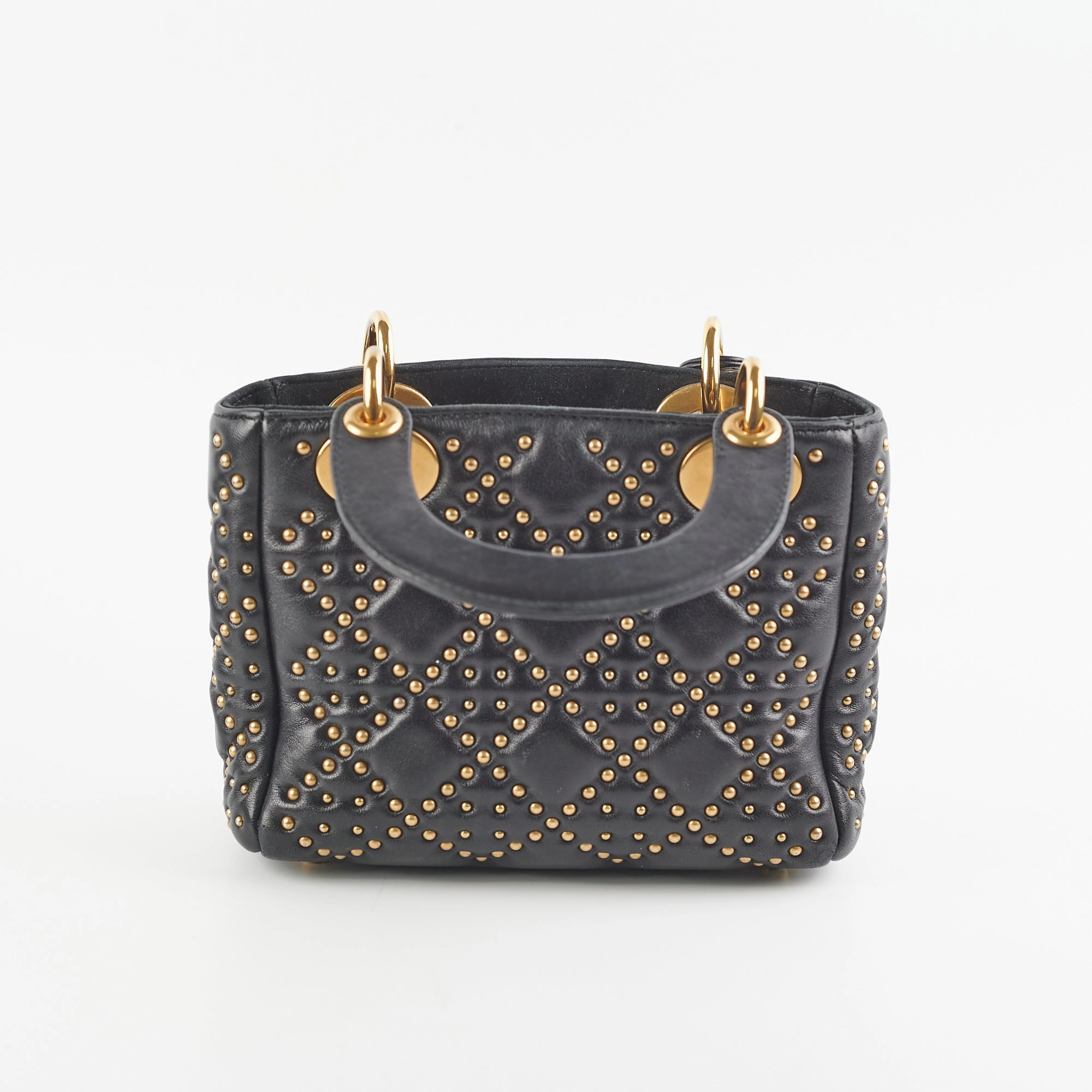 Lady Dior Studded Black Mini