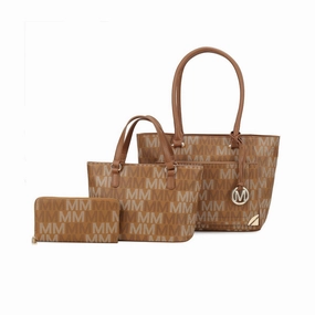 Lady Ii Signature Tote Bag And Set