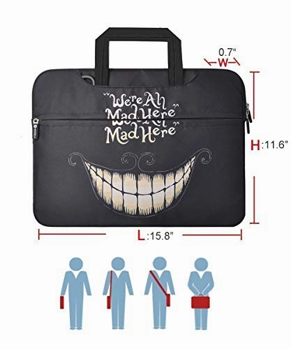 Laptop Bag 15.6, HESTECH Laptop Carrying Case Sleeve, Computer Bag Compatible for 14-15.6 MacBook