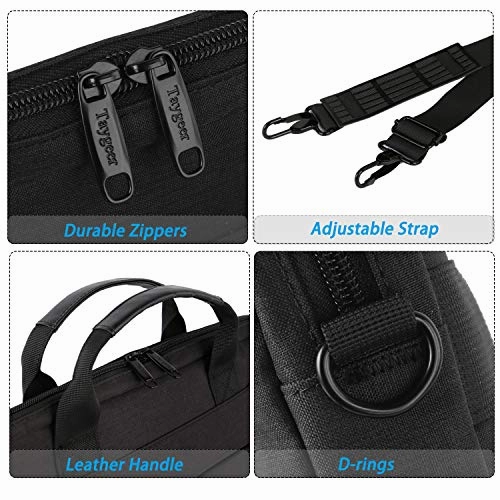 Laptop Bag 15.6 inch, Slim Laptop Briefcase for Men Women, Business Portable Carrying Case Computer