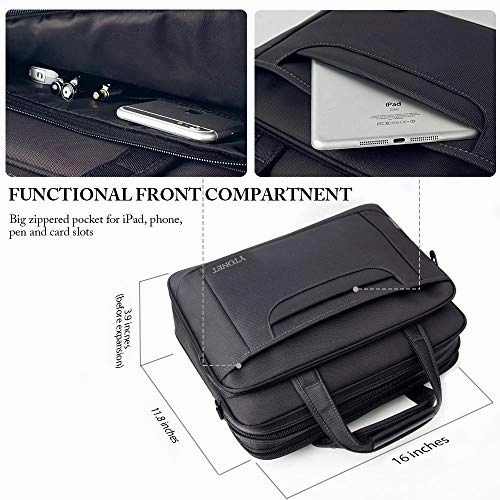 Laptop Briefcase,15.6 Inch Laptop Bag,Business Office Bag for Men Women,Stylish Nylon