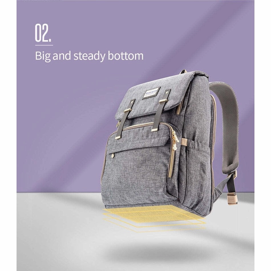 Large Capacity Nappy Bag Travel Backpack