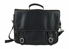 Latico Leathers Grammercy Park Laptop Brief, Caf, One Size, 100% Authentic Leather, Made In India
