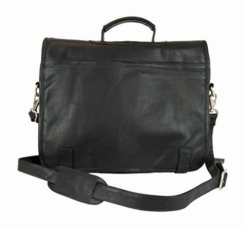 Latico Leathers Grammercy Park Laptop Brief, Caf, One Size, 100% Authentic Leather, Made In India