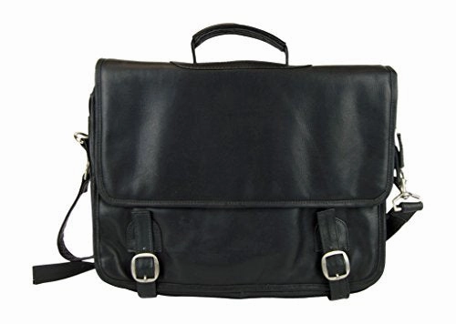 Latico Leathers Grammercy Park Laptop Brief, Caf, One Size, 100% Authentic Leather, Made In India