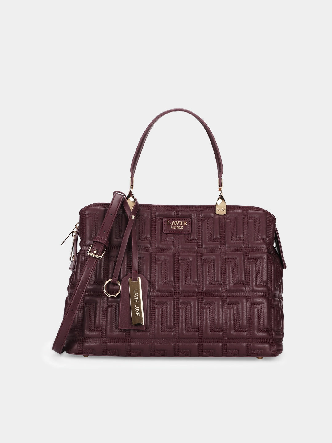 Lavie Luxe Juli25 Medium 3 Compartment Satchel
