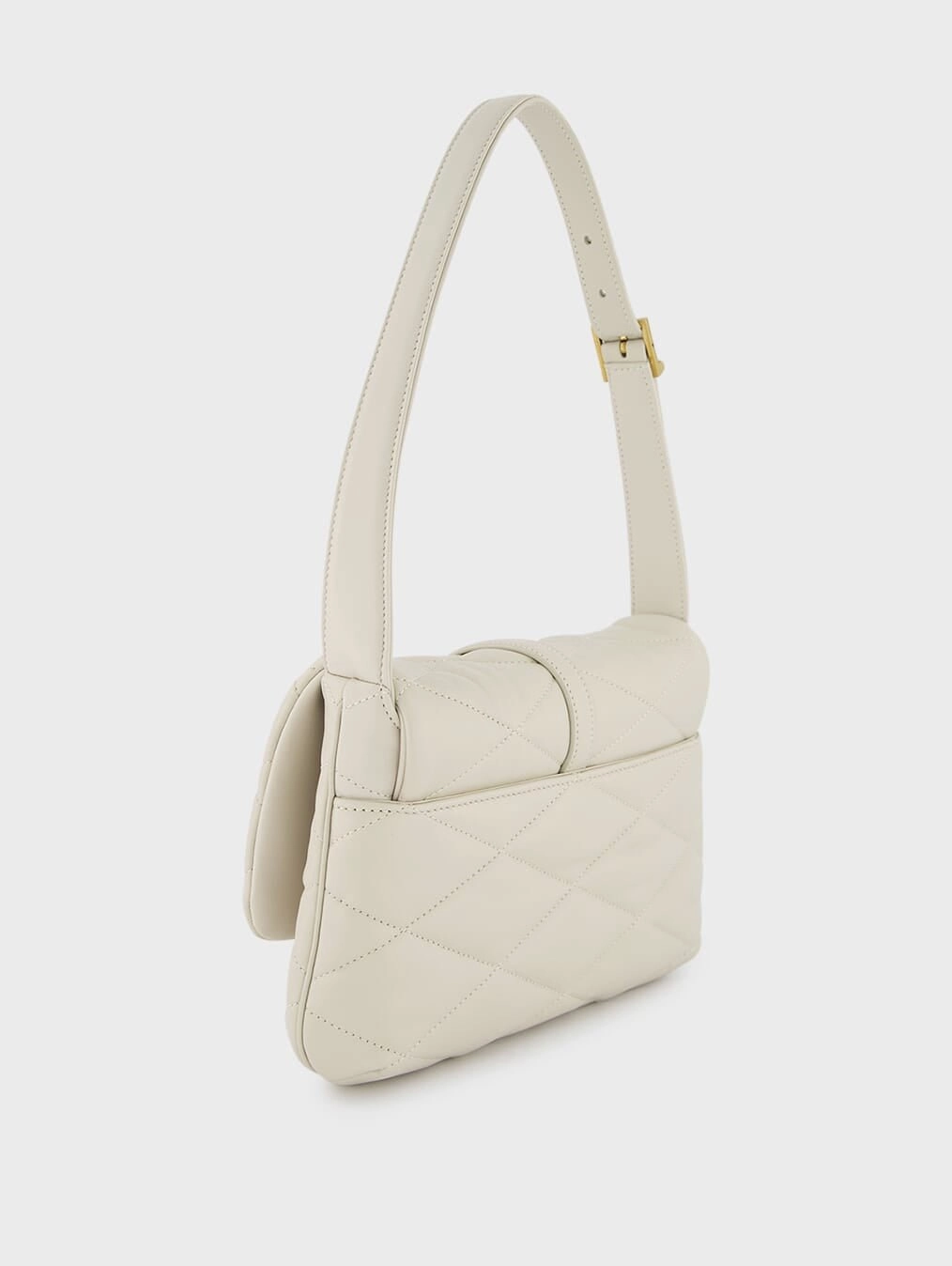 Le 57 Quilted Hobo Shoulder Bag